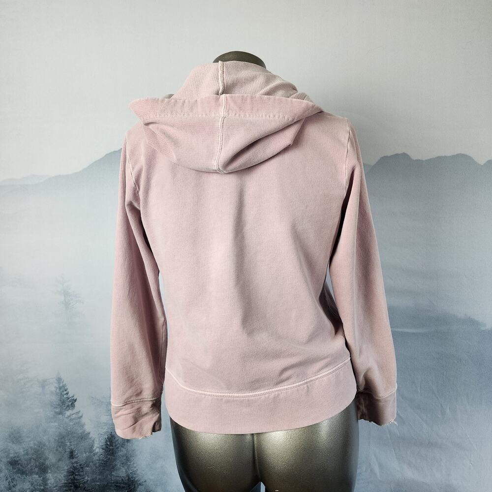 Woolrich Pintucked Hooded Full Zip Blush Jacket | Women's Small - Picture 9 of 16